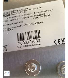 INYECTADORA AUTOMÁTICA SOBREMESA MONO