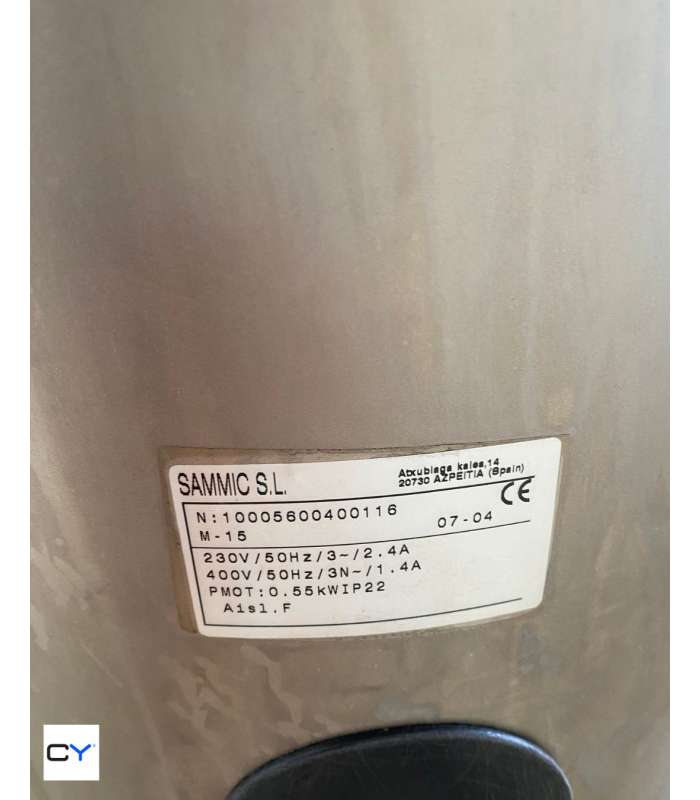PELADORA DE PATATAS M15 SAMMIC