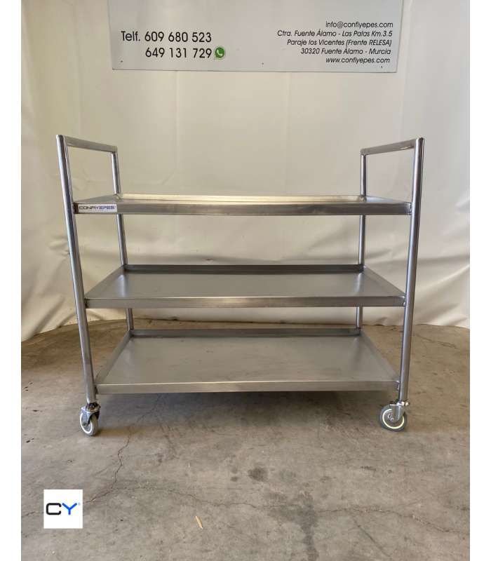 CAMARERA ACERO INOX
