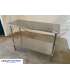 MESA CENTRAL ACERO INOX 1300X500X940MM