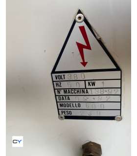 LAMINADORA DE MASAS 1V BONGARD