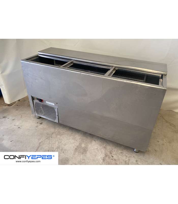 BOTELLERO 1,5M ACERO INOX COMERSA