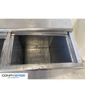 BOTELLERO 1,5M ACERO INOX COMERSA