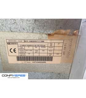 BOTELLERO 1,5M ACERO INOX COMERSA