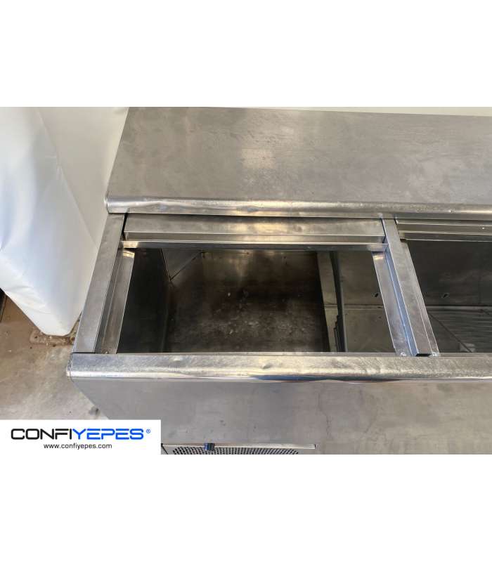 BOTELLERO 2M ACERO INOX COMERSA