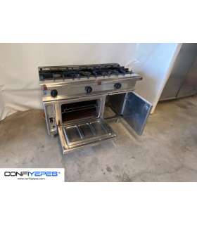 COCINA TRES FUEGOS + HORNO REPAGAS
