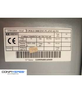 VITRINA REFRIGERADA 2M COMERSA