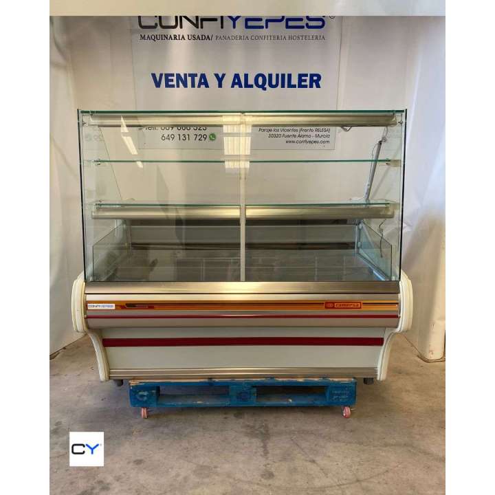 VITRINA NEUTRA 1,5M COMERSA