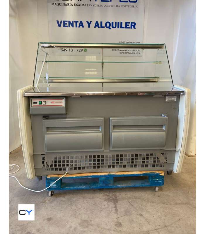 VITRINA NEUTRA 1,5M COMERSA