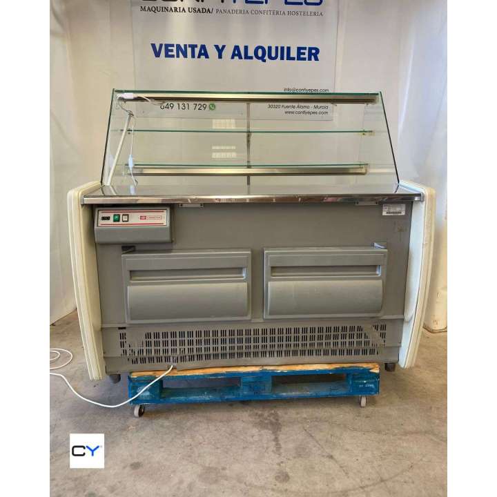 VITRINA NEUTRA 1,5M COMERSA