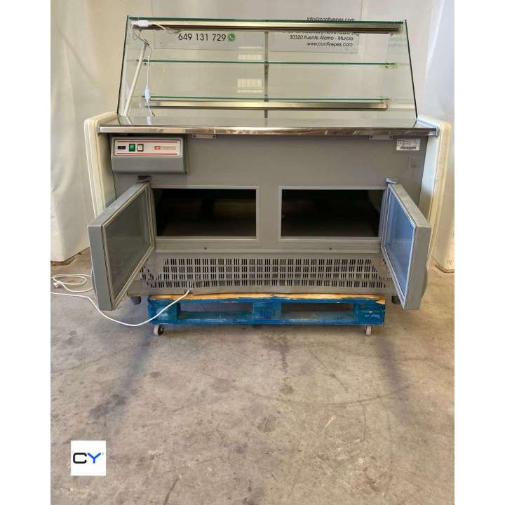 VITRINA NEUTRA 1,5M COMERSA