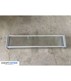 VITRINA NEUTRA SOBREMESA SIN BASE