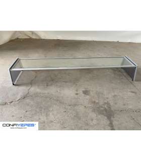 VITRINA NEUTRA SOBREMESA SIN BASE