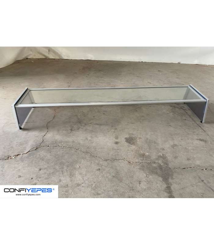 VITRINA NEUTRA SOBREMESA SIN BASE