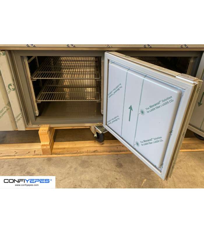 MESA REFRIGERADA MURAL INFRICO CON RUEDAS