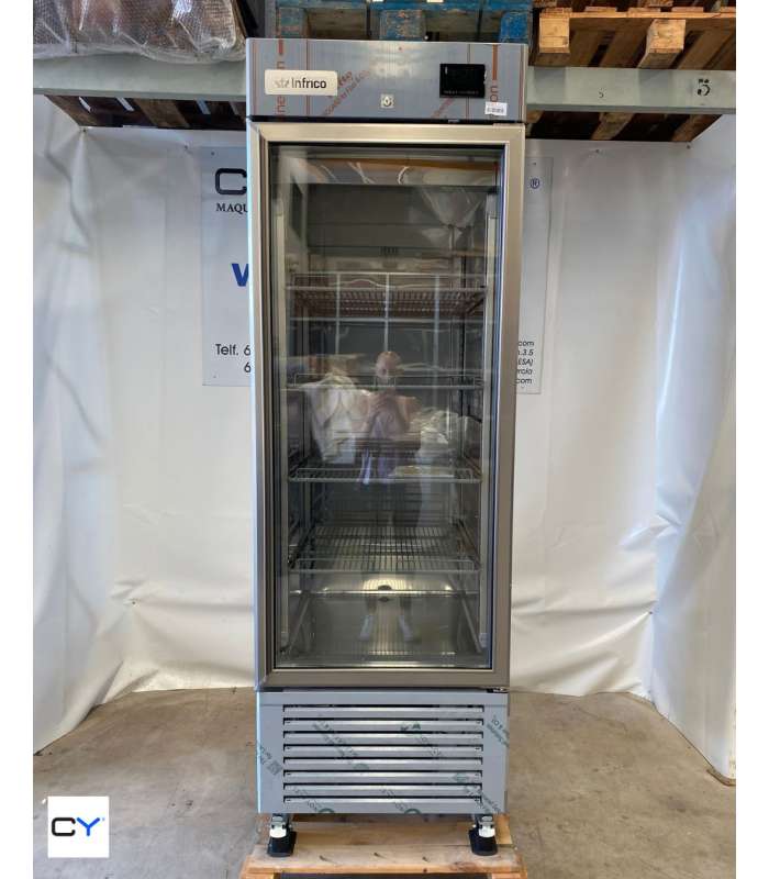 EXPOSITOR REFRIGERADO PUERTA CRISTAL INFRICO