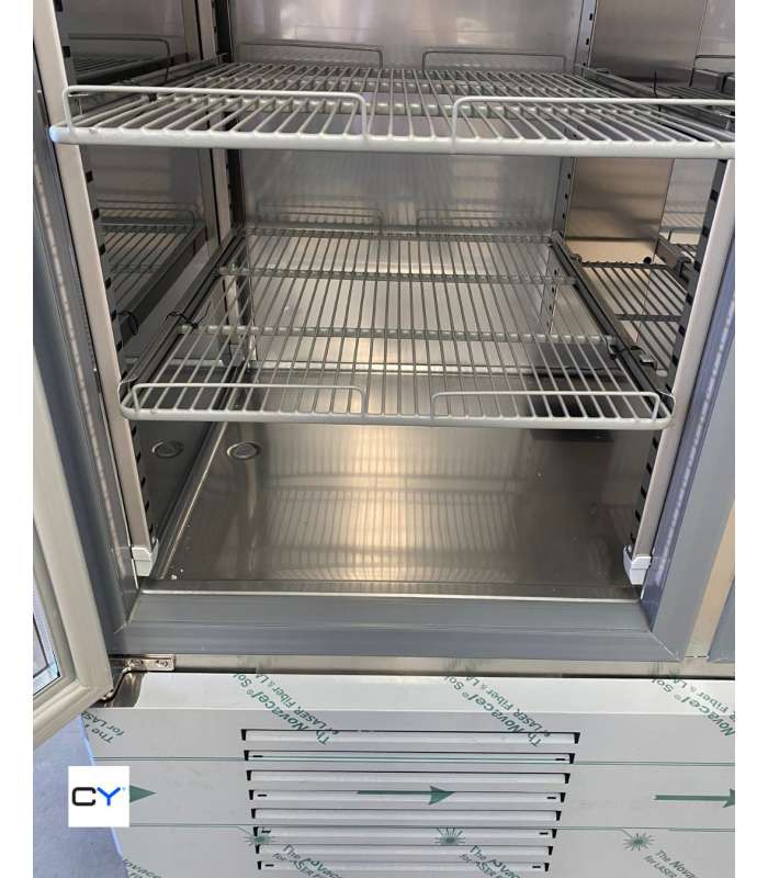 EXPOSITOR DOBLE PUERTA CRISTAL REFRIGERADO INFRICO