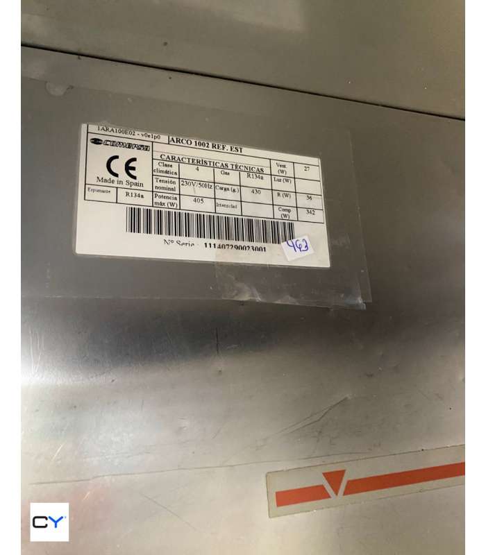 ARMARIO REFRIGERADO 2P COMERSA