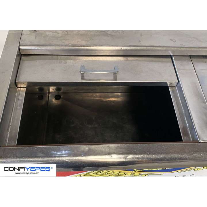 BOTELLERO INTERIOR INOX 1M