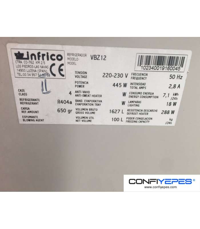 VITRINA PARA HELADOS INFRICO Infrico - 3