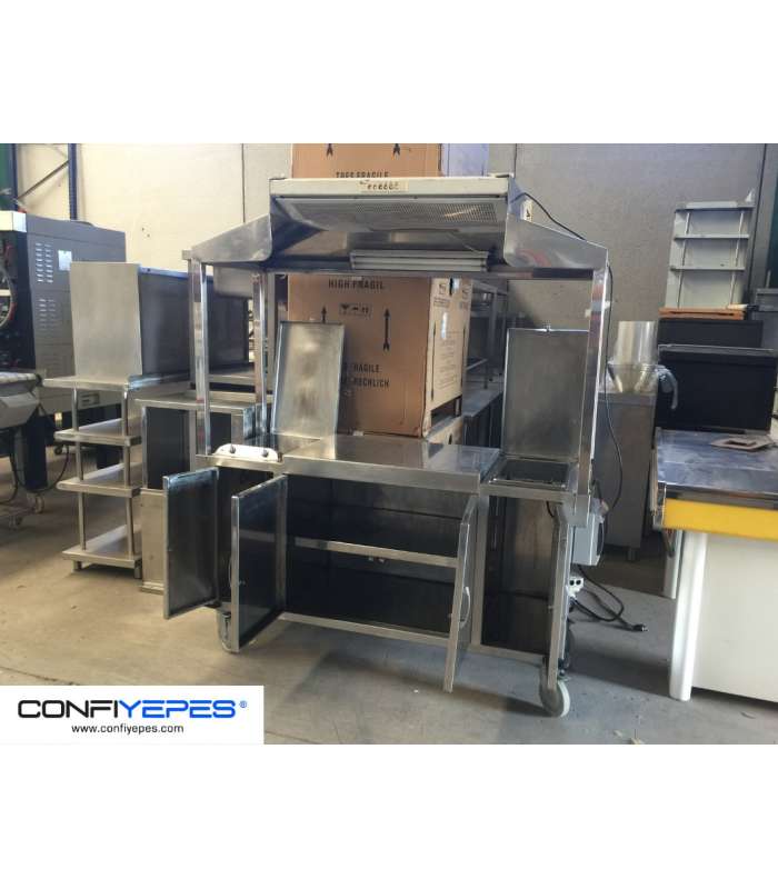 MUEBLE COCINA ACERO INOXIDABLE ConfiYepes - 1