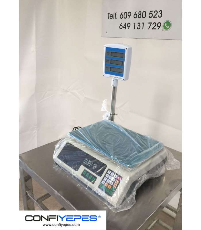 BALANZA SIN TICKET CON TORRE