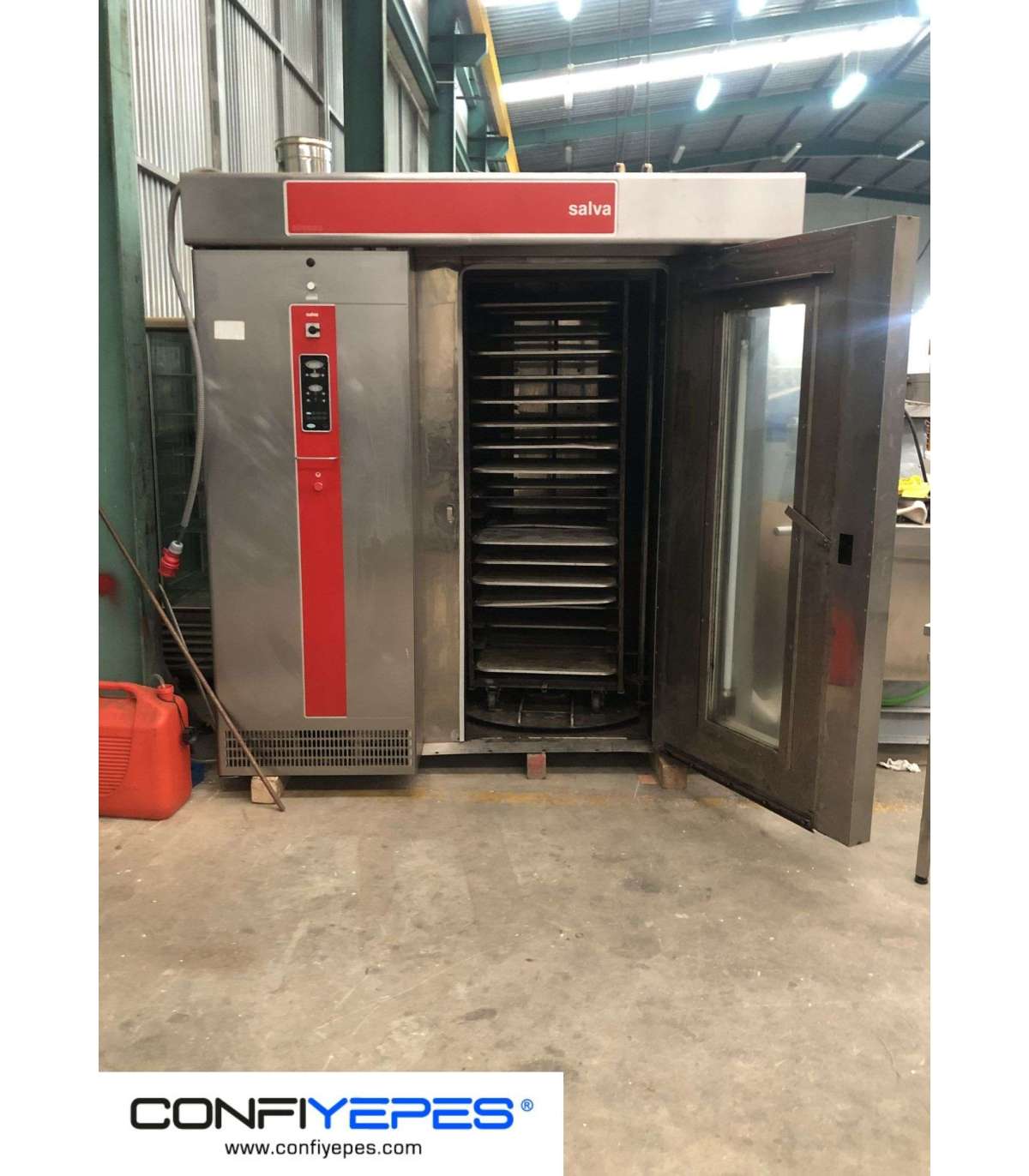 HORNO CARRO ROTATIVO GASOIL SALVA