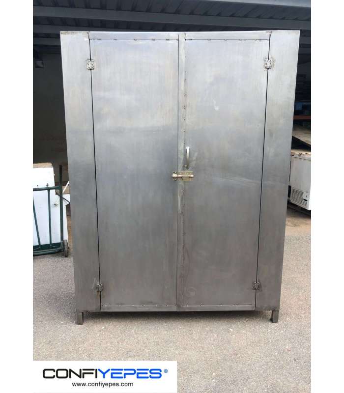 ARMARIO ACERO INOXIDABLE CON BARRA