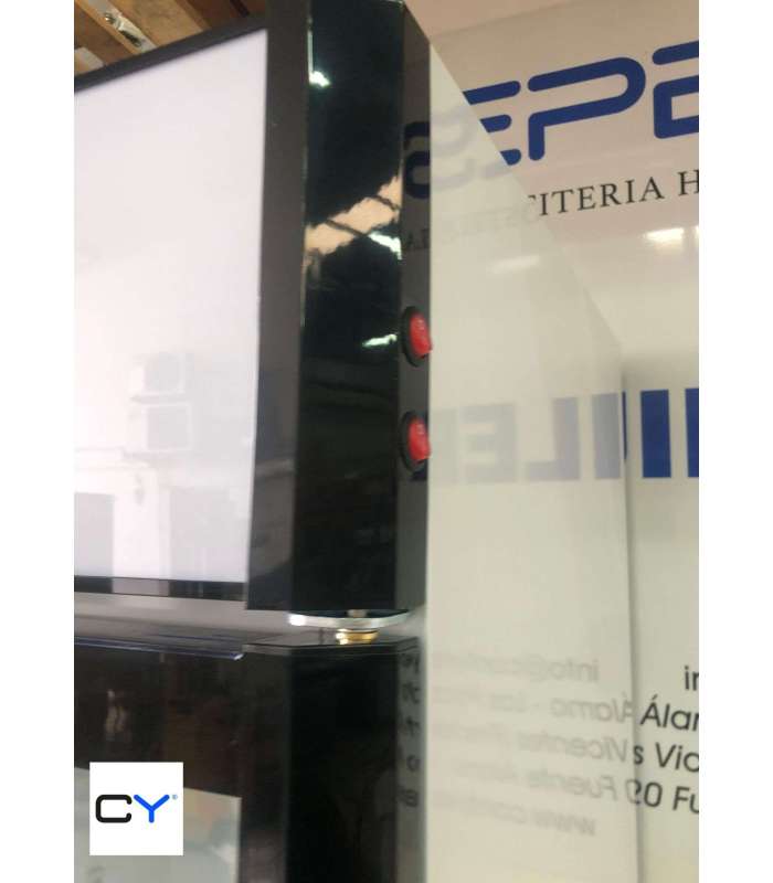 EXPOSITOR REFRIGERADO PUERTA CRISTAL