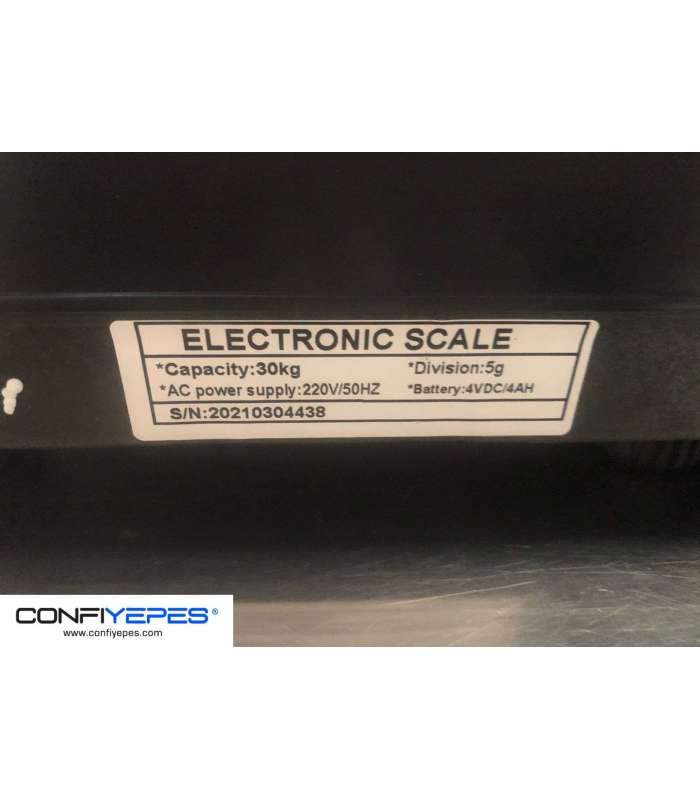 PESO HASTA 30KG DIGITAL